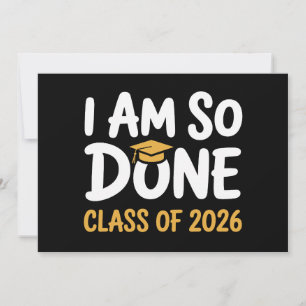 Ik Ben Klaar Klas Van 2026 Afstuderen 26 Afgestude Kaart