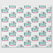 Ik ben klaar met zeemeerminnen cadeaupapier (Vlak)