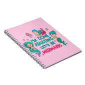 Ik ben klaar met zeemeerminnen notitieboek (Rechterzijde)