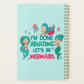 Ik ben klaar met zeemeerminnen planner (Achterkant)