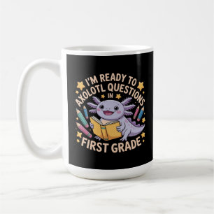 Ik ben klaar om Axolotl vragen eerste rang grappig Koffiemok