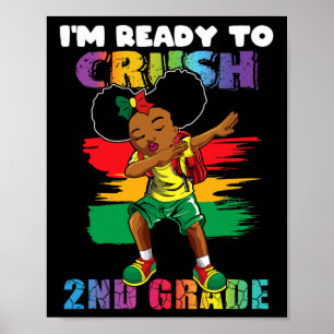 Ik ben klaar om de 2e klas dabende meisjes Ck naar Poster