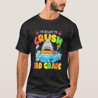 Ik ben klaar om de 3D-klasse-dobbergen te snoeien. T-shirt