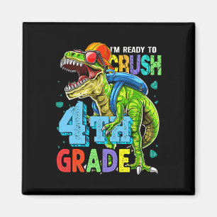 Ik ben klaar om de 4e graads dinosaurus terug te b magneet