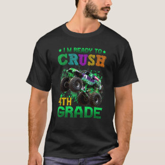Ik ben klaar om de 4e graads Monster-truck terug t T-shirt