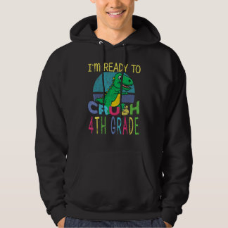 Ik ben klaar om de 4e klas weer naar school te ver hoodie