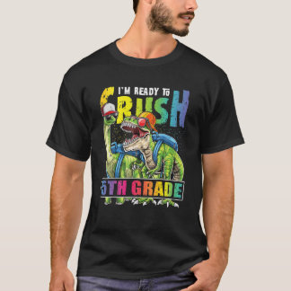 Ik ben klaar om de 5e gradendinosaurus terug naar  t-shirt