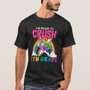 Ik ben klaar om de 8-de-graad-unicorn terug te bre t-shirt
