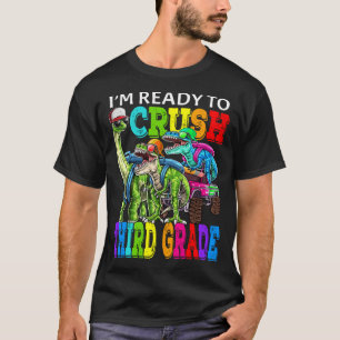 Ik ben klaar om de Derde Grade Monster Truck Dinos T-shirt