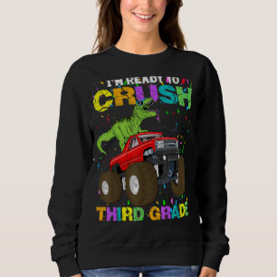 Ik ben klaar om de Derde Grade Monster Truck Dinos Trui