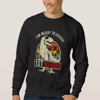Ik ben klaar om de dinosaur jongens van de 1e klas trui