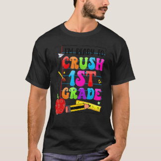 Ik ben klaar om de eerste graad terug te brengen n t-shirt