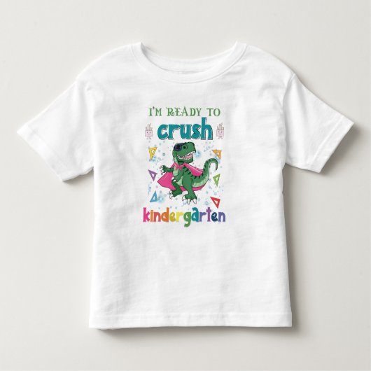 Ik ben klaar om de kindertuin te snoeien. kinder shirts (Voorkant)