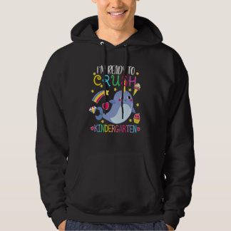 Ik ben klaar om de kleuterklas terug naar school t hoodie