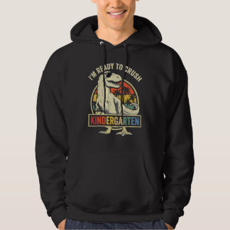 Ik ben klaar om de kleuterklas terug naar school t hoodie