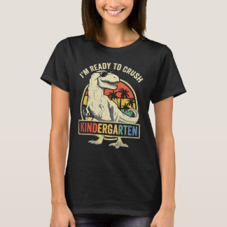 Ik ben klaar om de kleuterklas terug naar school t t-shirt