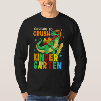 Ik ben klaar om de kleuterklas terug naar school t t-shirt