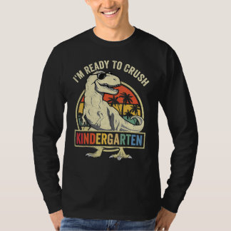 Ik ben klaar om de kleuterklas terug naar school t t-shirt