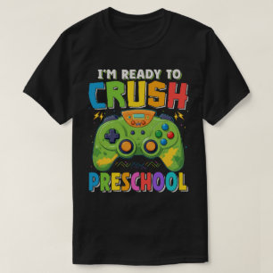 Ik ben klaar om de kleuterschool gamer terug naar t-shirt