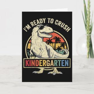 Ik ben klaar om de kleuterschool te verpletteren B Kaart