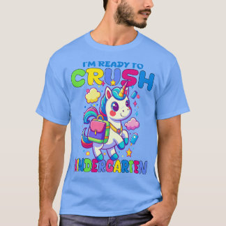 Ik ben klaar om de kleuterschool te verpletteren t-shirt