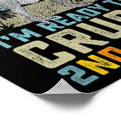 Ik ben klaar om de tweede klas dinosaur terug te b poster (Hoek)