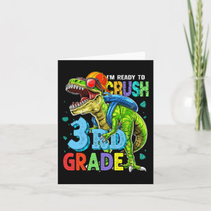 Ik ben klaar om Dinosaur van de derde klas terug n Kaart