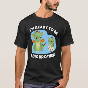 Ik ben klaar om een grote broeder-koteleteknopen t t-shirt