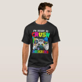 Ik ben klaar om kindergarten game Controller VI te T-shirt (Voorkant volledig)