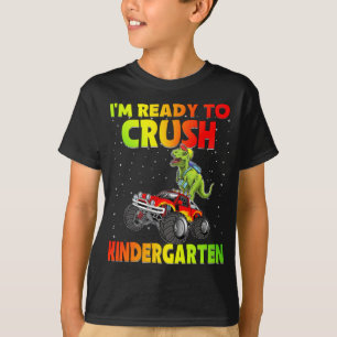 Ik ben klaar om KINDERGARTEN terug naar school te T-shirt