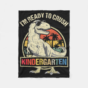 Ik ben klaar om kleuterdinosauriërs Byck te verple Fleece Deken