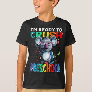 Ik ben klaar om kleuterschool Koala terug naar sch T-shirt