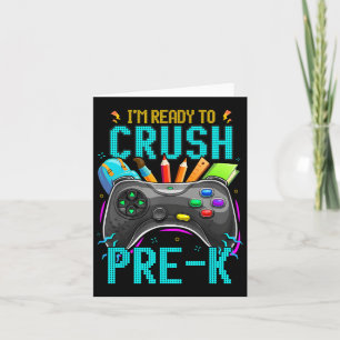 Ik ben klaar om Pre-K naar School Video Game B te  Kaart