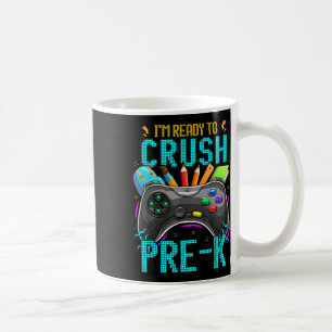 Ik ben klaar om Pre-K naar School Video Game B te  Koffiemok