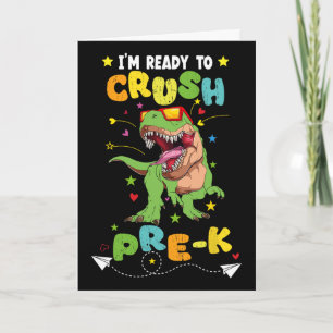 Ik ben klaar om Pre-K T-Rex-dinosaurus Byck naar S Kaart