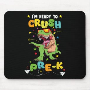 Ik ben klaar om Pre-K T Rex Dinosaurus te verplett Muismat