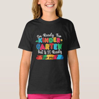 Ik ben klaar voor de kleuterschool Schattige Shirt