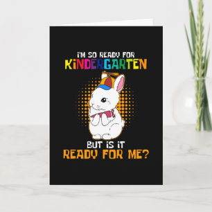 Ik ben klaar voor Kindergarten. Kaart