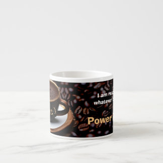 Ik ben klaar voor wat er komt. Ze deed het espress Espresso Kop