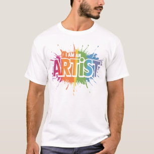 Ik ben kunstenaar t-shirt
