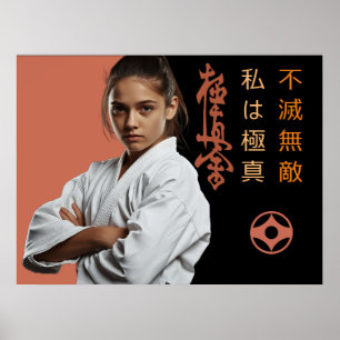 Ik ben Kyokushin - Onbreekbaar, Onstuitbaar, Karat Poster