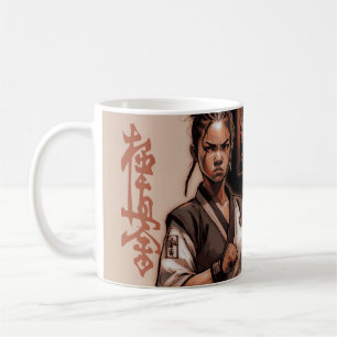 Ik ben Kyokushin, onverwoestbaar, onoverwinnelijk Koffiemok