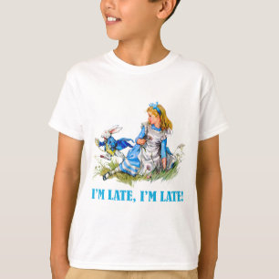 Ik ben laat, ik ben laat. VOOR EEN ZEER BELANGRIJK T-shirt