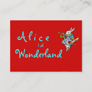 Ik ben laat! ~ Visitekaartjes