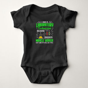 Ik ben Laboratory Technician Laboratory Pun Romper
