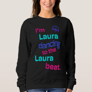 Ik ben Laura die danst op de Laura Trui
