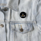 Ik ben Legend Ronde Button 3,2 Cm (In situ)