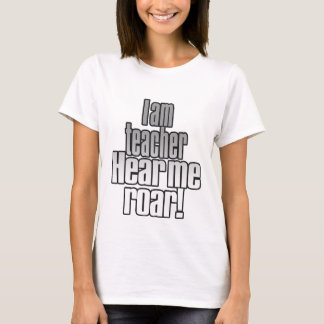 Ik ben leraar. Hoor me roeren! Dames in shirt