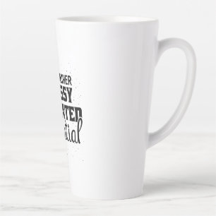 Ik ben leraar lesgeven essentieel latte mok