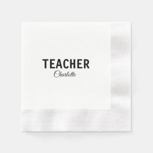 Ik ben leraar school College voeg uw naam tekst si Servet